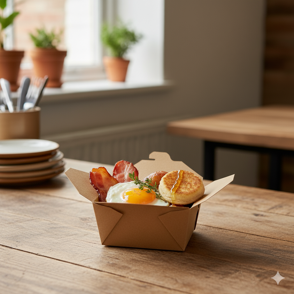Kraft Food Paper Takeaway Boxes