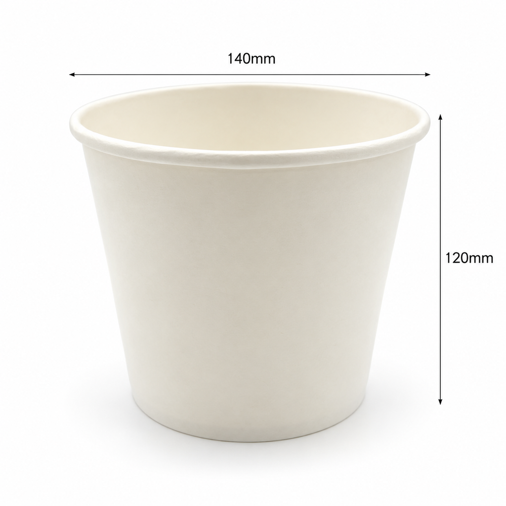 42OZ Noodle Bowl White- 300pk