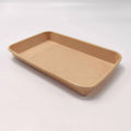 No.11 Kraft Paper Sushi Tray 400pcs - Disposable Takeaway Packaging