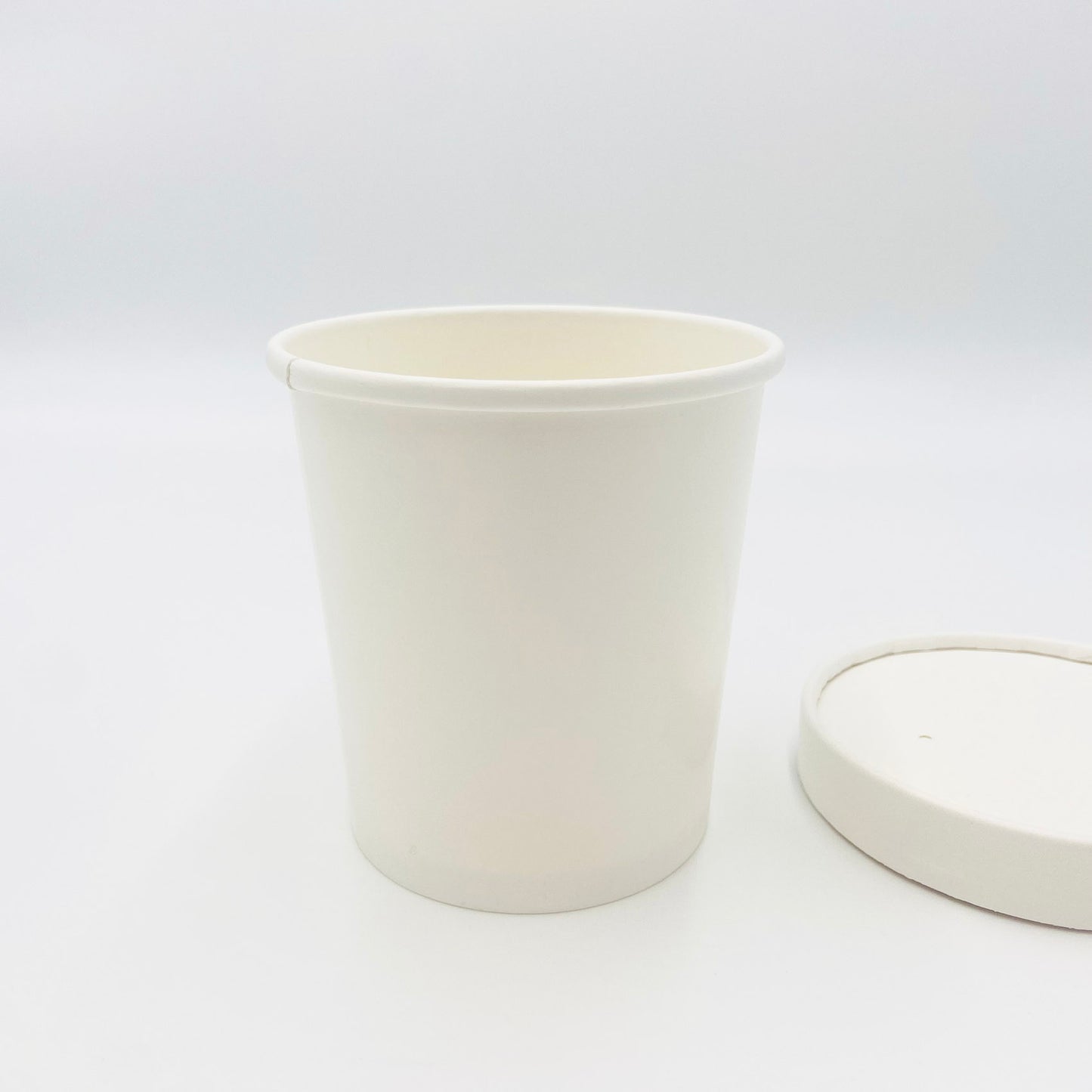 16oz Soup container white card  - 500pk